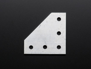 Aluminum 5-hole L-Plate.