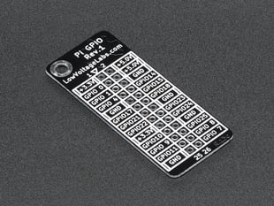 Raspberry Pi GPIO reference board PCB.