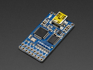 Dithering LED driver board with USB Mini-B connector