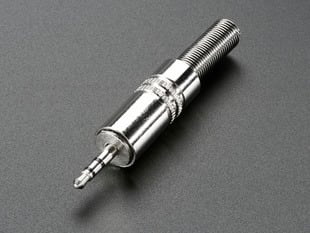 2.5mm stereo plug.