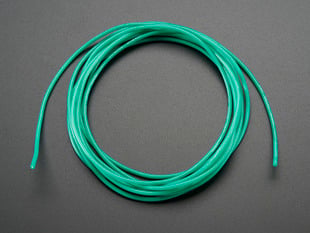 Green Silicone Cover Stranded-Core wire 