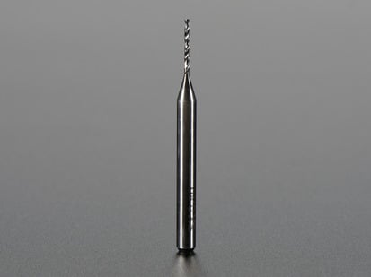 PCB drill bit standing up.