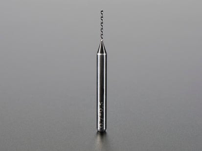 PCB drill bit standing up.