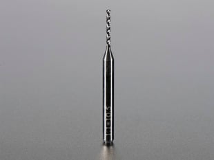 PCB drill bit standing up.