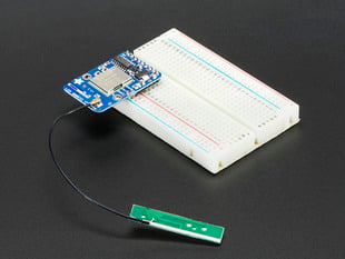 Antenna plugged into wifi module