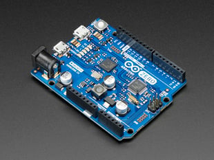 Blue, credit card sized Arduino  Zero microcontroller.