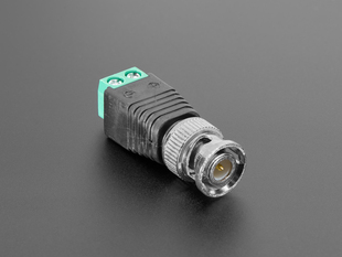 Angled shot of plug terminal block.