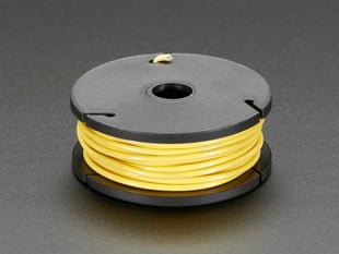 Small spool of yellow wire