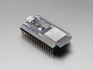 Angled shot of a Espressif ESP32 Development Board.