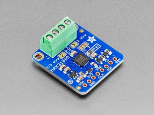 Angled Shot of a Adafruit PT100 RTD Temperature Sensor Amplifier.
