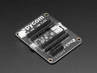 Angled shot of Expansion Board for Pycom IoT Development Boards.