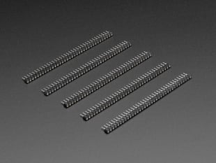 Pack of 5 of 36-pin Swiss Female Socket Headers