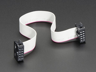 10-pin Socket/Socket IDC cable - 6"
