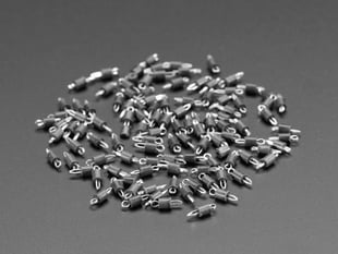100 Small PCB Test Points - Black