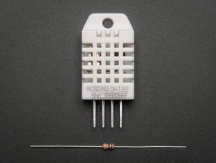 DHT22 temperature-humidity sensor with 10K resistor