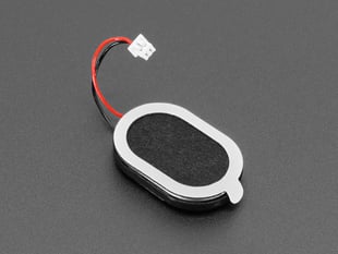 Small, black, oval speaker with Pico Blade connector.
