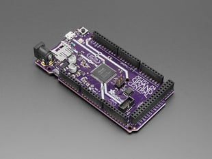Angled Shot of the Adafruit Grand Central M4 Express featuring the SAMD51.