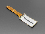 2.13" monochrome flexible electronic ink display with long ribbon cable. "Monochrome" is in black text.