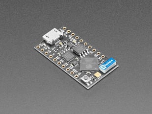 Angled shot of a TinyPICO - ESP32 Development Board.