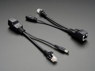 Power over Ethernet injector cable assembly.