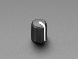 Angled shot of rotary knob.