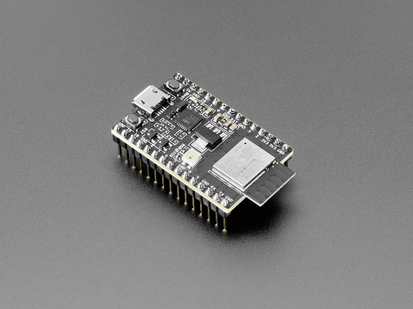 Angled shot of ESP32-C3 board.