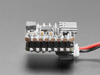 Additional close-up "sandwich" shot of QT Py and LiPo BFF.