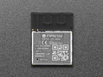 Overhead shot of small wireless module.