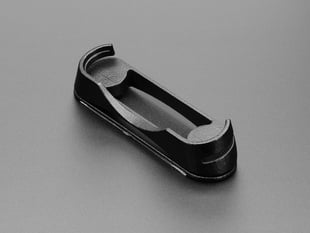 Black, plastic, XR headset mount.