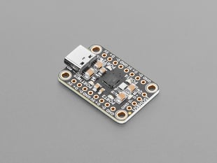Reverse angled shot of black, rectangular, USB hub breakout.