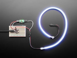 Demo Shot of the Adafruit Pixel Shifter - For Addressable LEDs