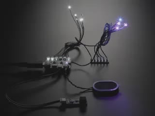 Video of assembled LED project.