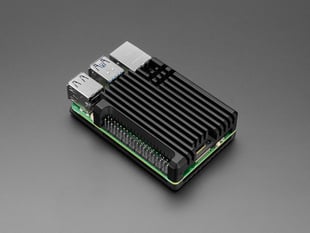 Demo Pic of the Aluminum Metal Heatsink Raspberry Pi 5 Case.