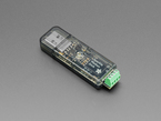 Reverse angled shot of PCB in enclosure.