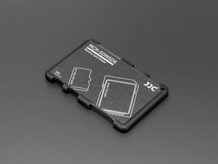 Angled Shot of the microSD and SD Card Holder.