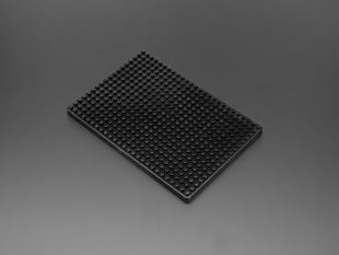 Angled Shot of the Black Premium Baseboard - 3.5x5