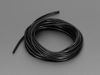 Bundle of black, rubber, conductive cord.