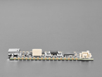 Side profile shot of black, rectangular dev board.