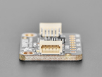 Close Up Shot of the 4pin Stemma Connector on the Adafruit BMP581 I2C or SPI Temperature Humidity Pressure Sensor.