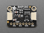 Overhead shot of BMP580 temperature and pressure sensor breakout.
