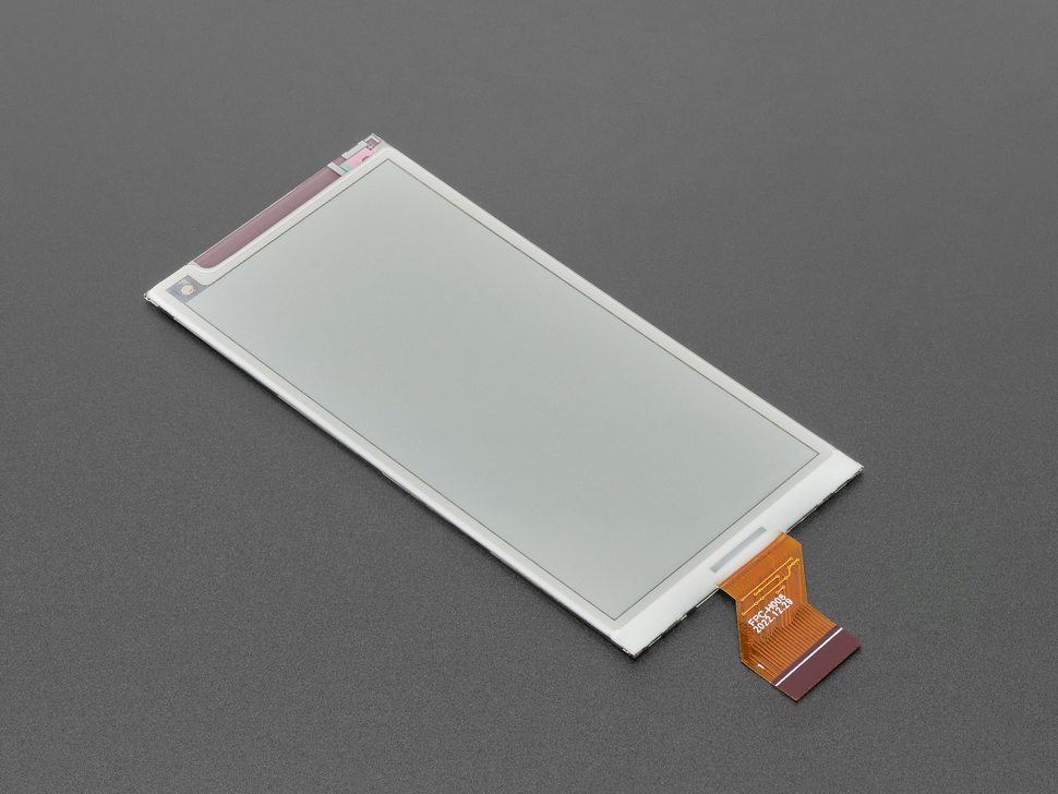 Blank 3.52" electronic ink display module.