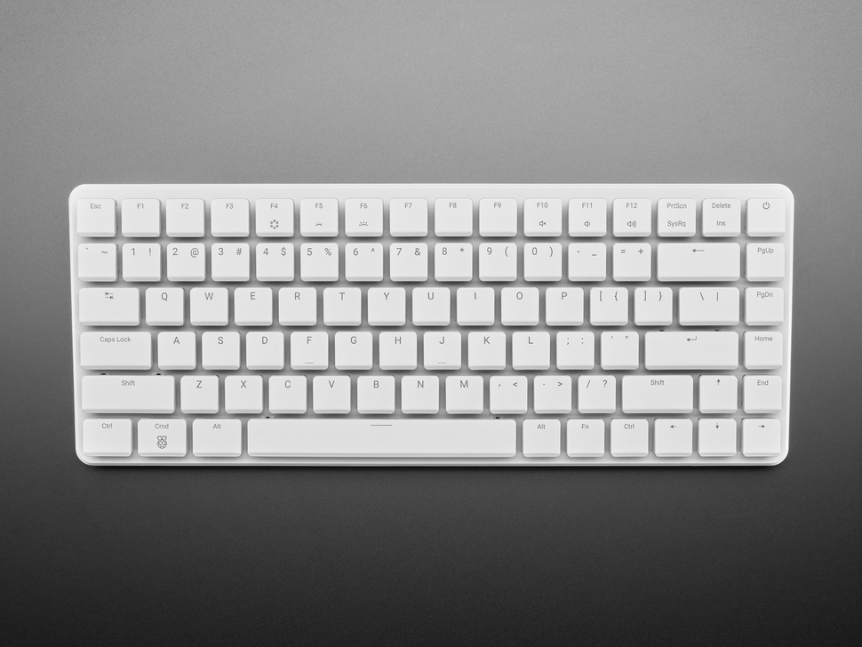 Top Down Top Shot of the Raspberry Pi 500+
