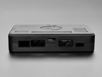 Side Profile Shot of the Assembled Snap-on Enclosure showing the openings for the USB-A Side.