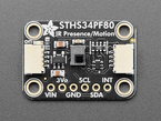 Top Down Front Shot of the Adafruit STHS34PF80 IR Presence / Motion Sensor - STEMMA QT / Qwiic