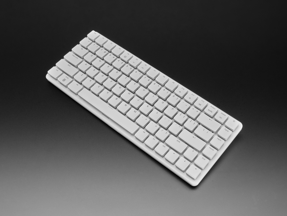 Angled Shot of the Raspberry Pi 500+ Keyboard