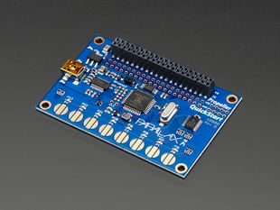 Angled shot of Parallax Propeller dev board.