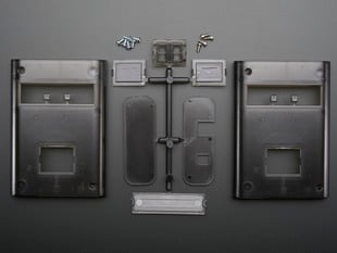 Top down view of Smoke Translucent Enclosure for Arduino.